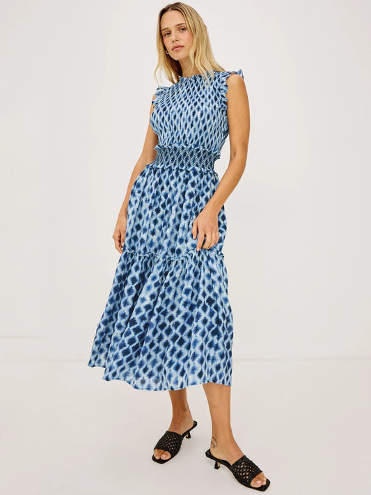 Vivier Dress in Shibori