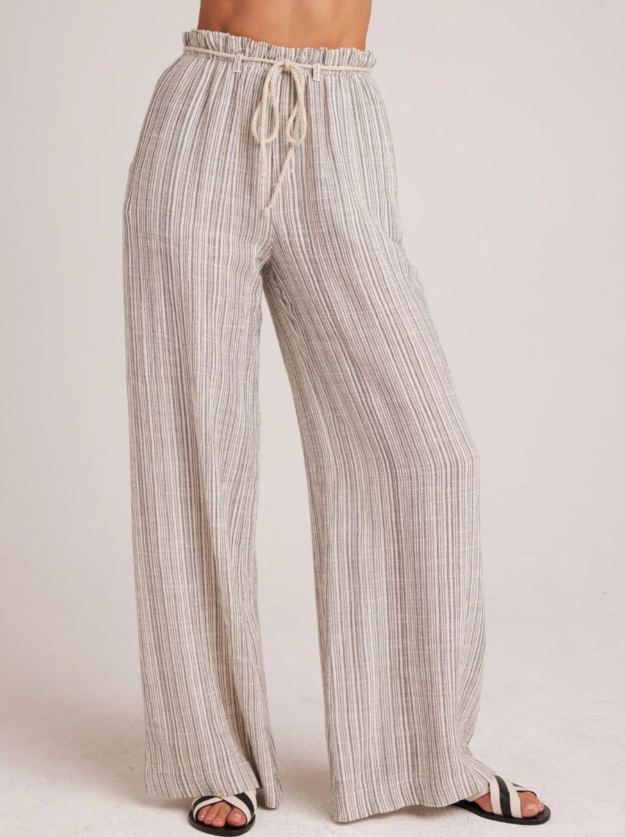 Drawcord Wide Leg Pant