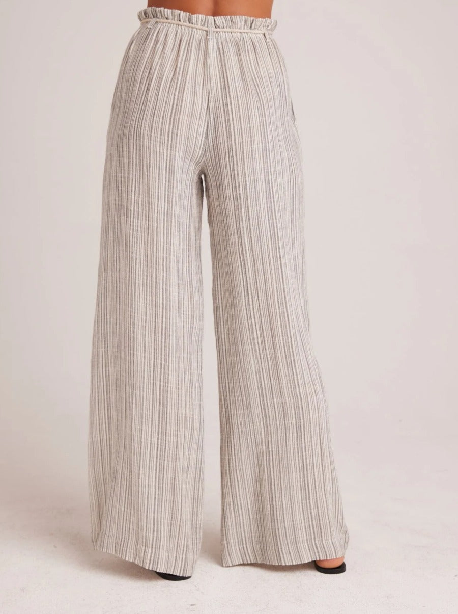 Drawcord Wide Leg Pant