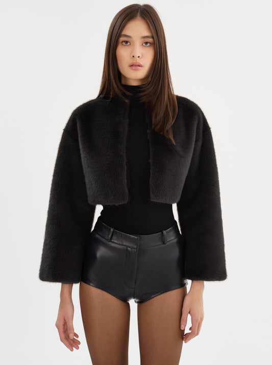 Rowdie Faux Fur Jacket