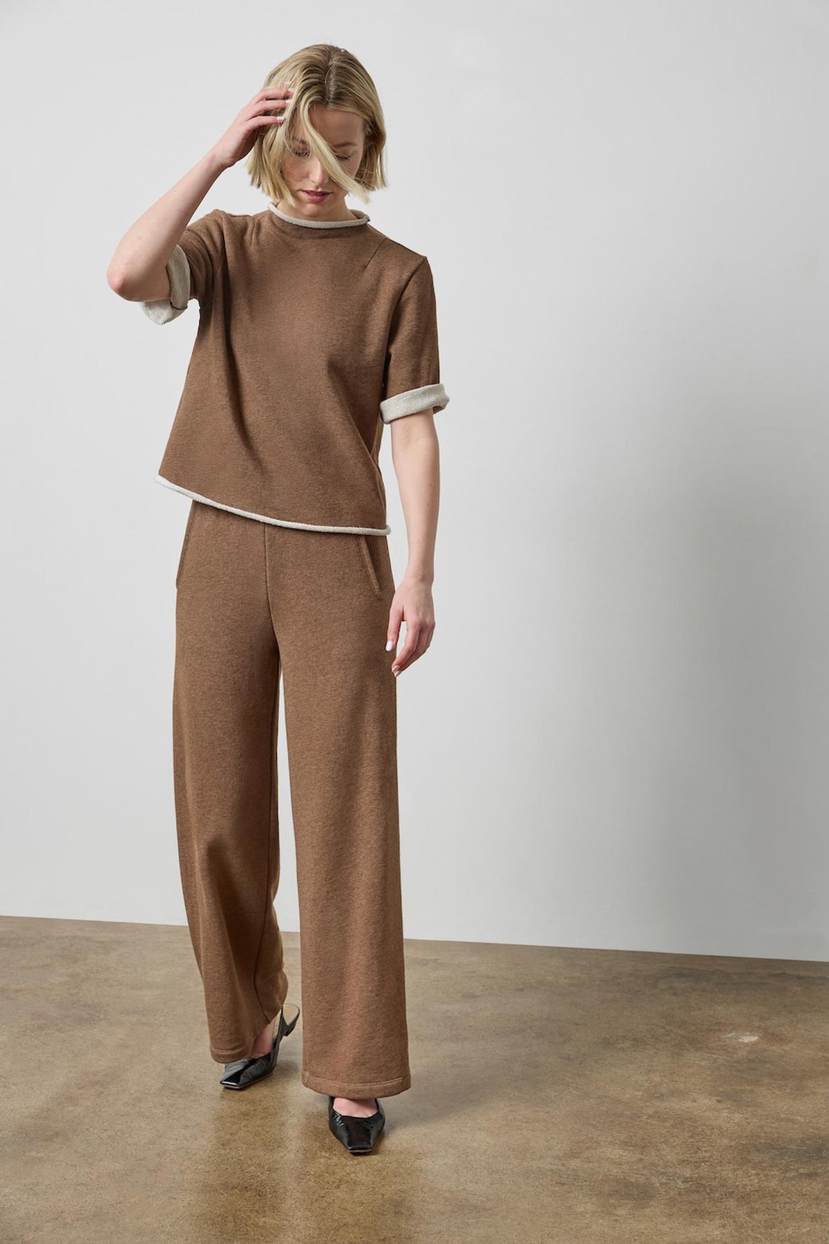 Side Panel Terry Pant
