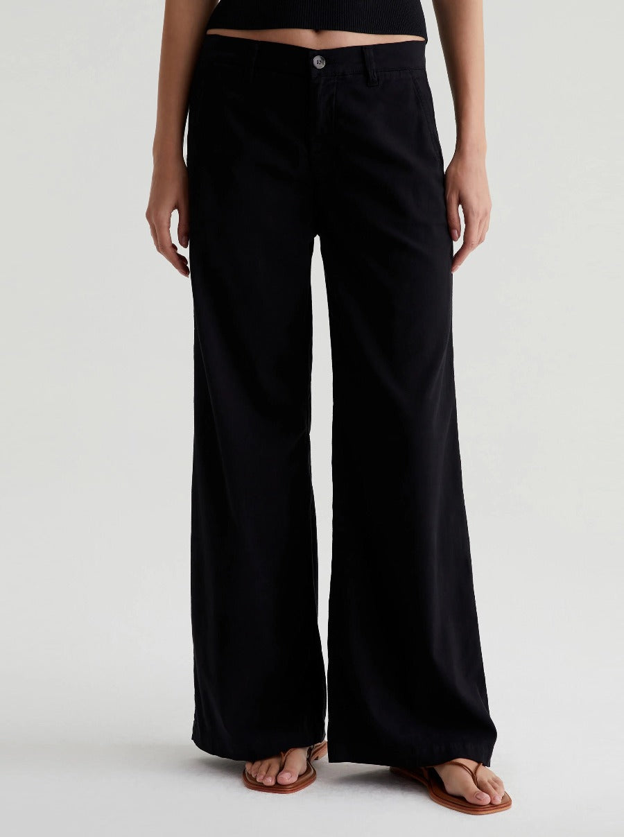 Caden Wide Leg in Super Black