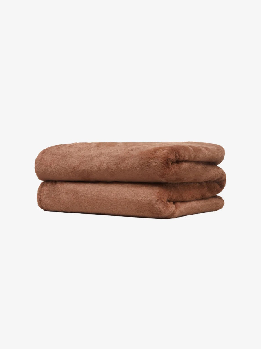 Brady Blanket in Camel