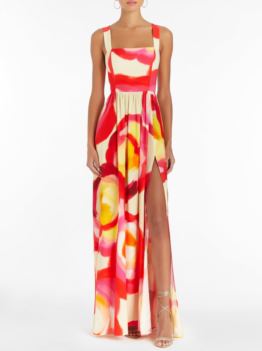 Florence Floral Maxi Dress