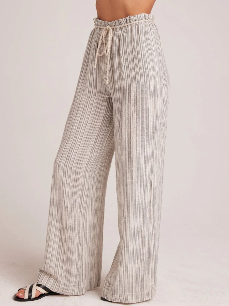 Drawcord Wide Leg Pant