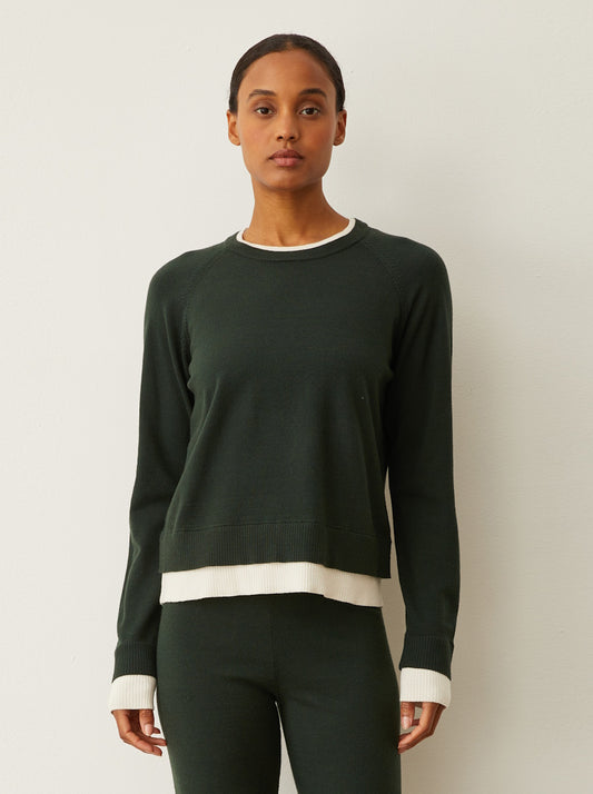 Soft Knit Crew Neck Sweater