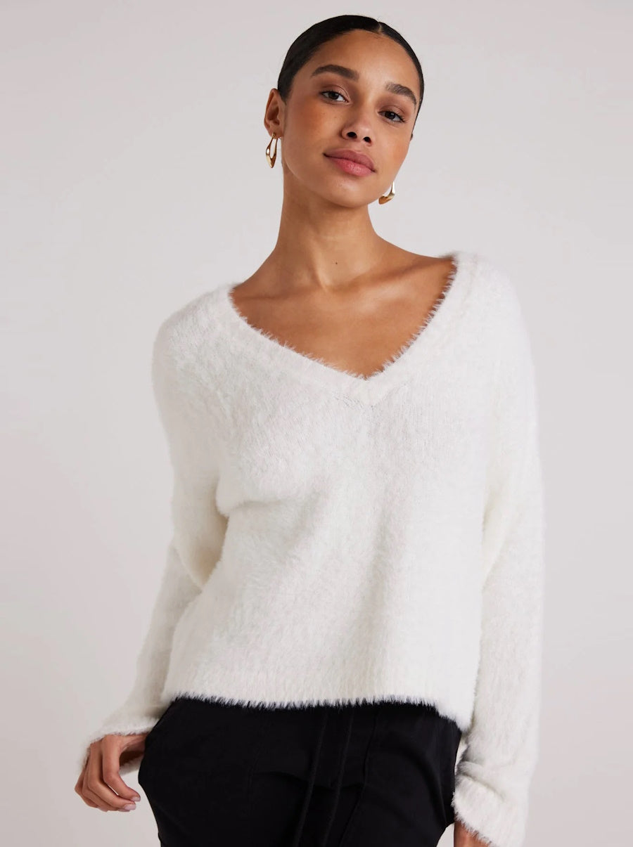 Slouchy V-Neck Sweater