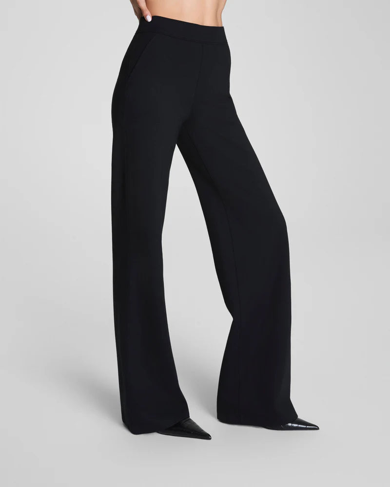 Q Ponte Wide Leg Pants