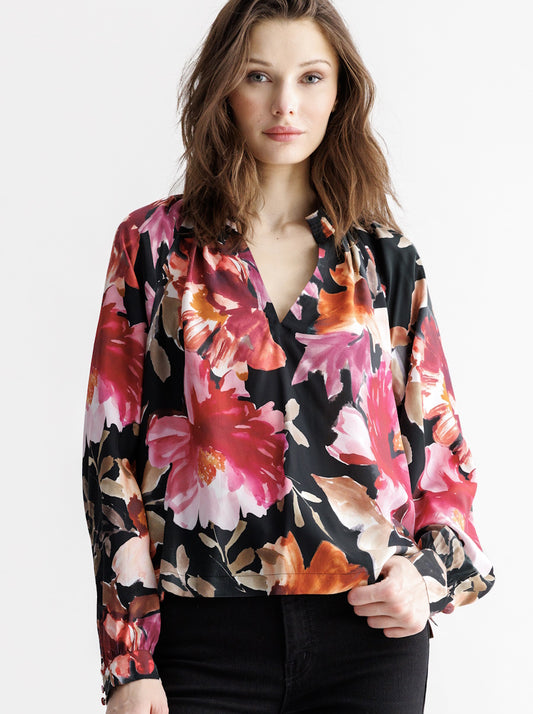 Go Pleats Please Peasant Blouse