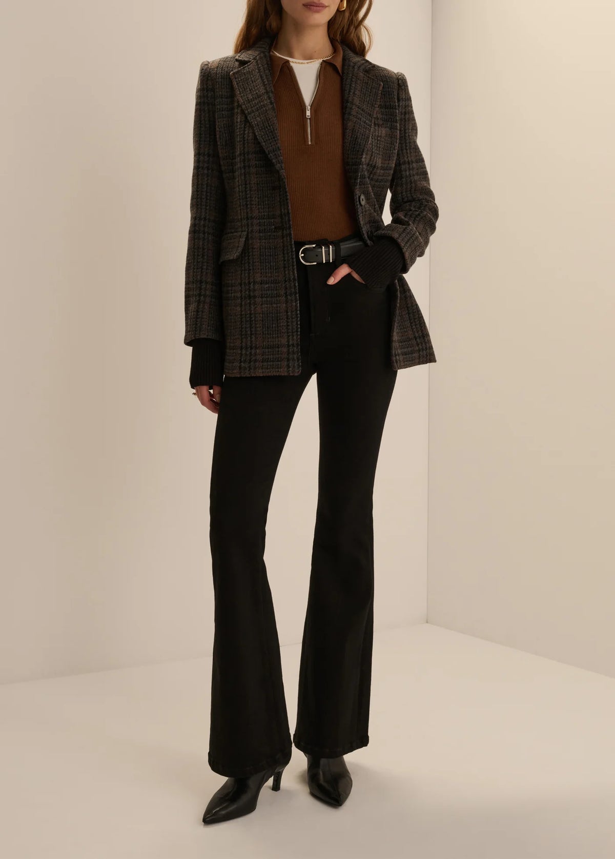 The Plaid City Blazer