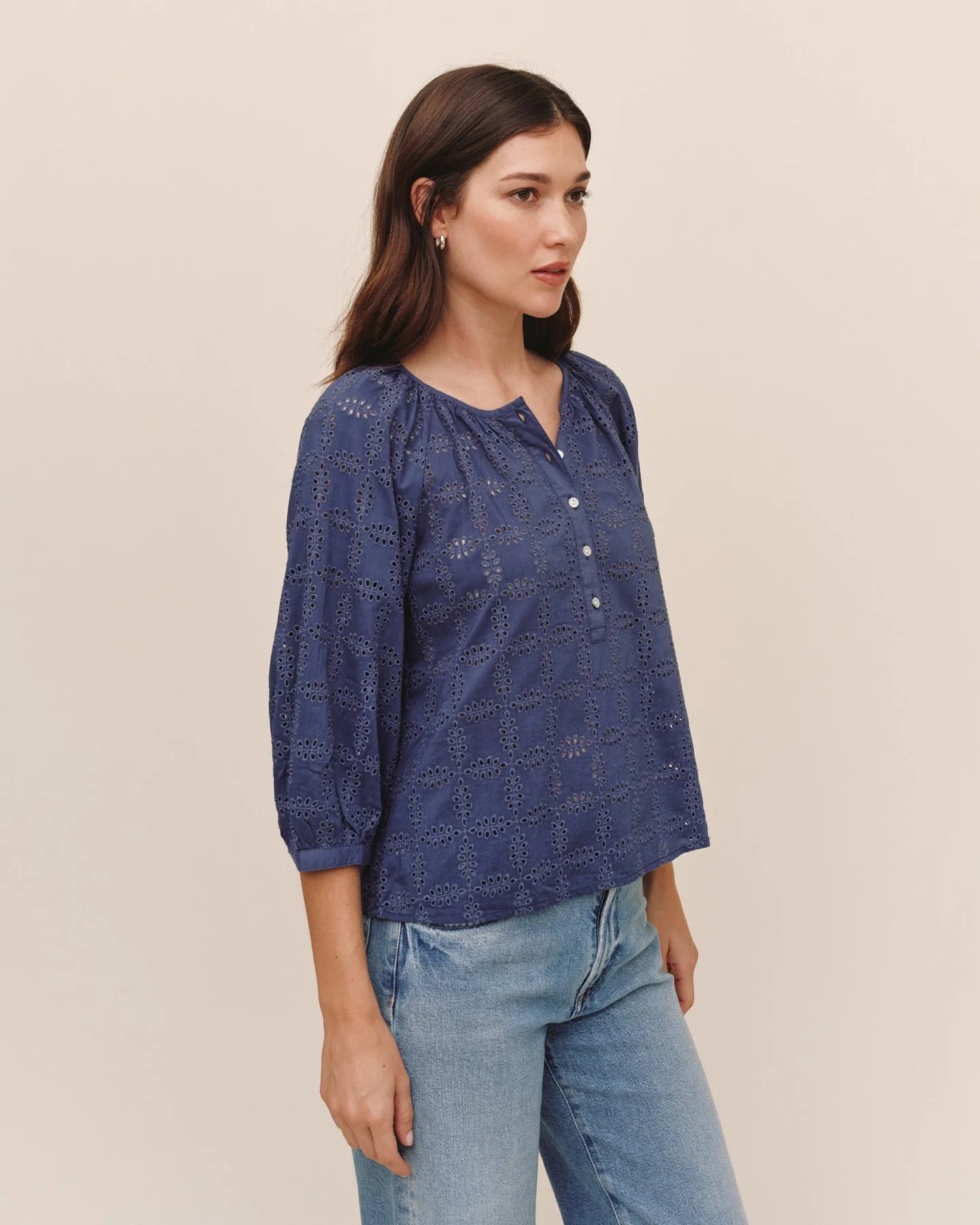 3/4 Sleeve Pullover