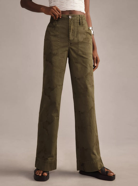 Darilyn Stretch Twill Camo Pants