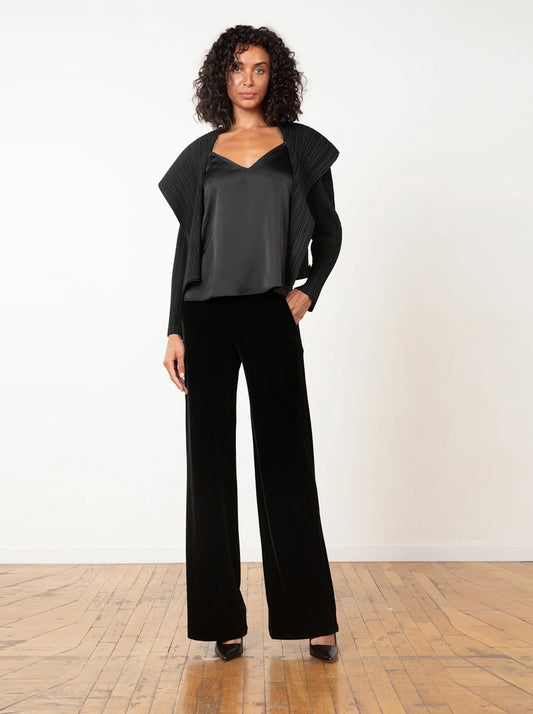 Carla Velvet Palazzo Pant