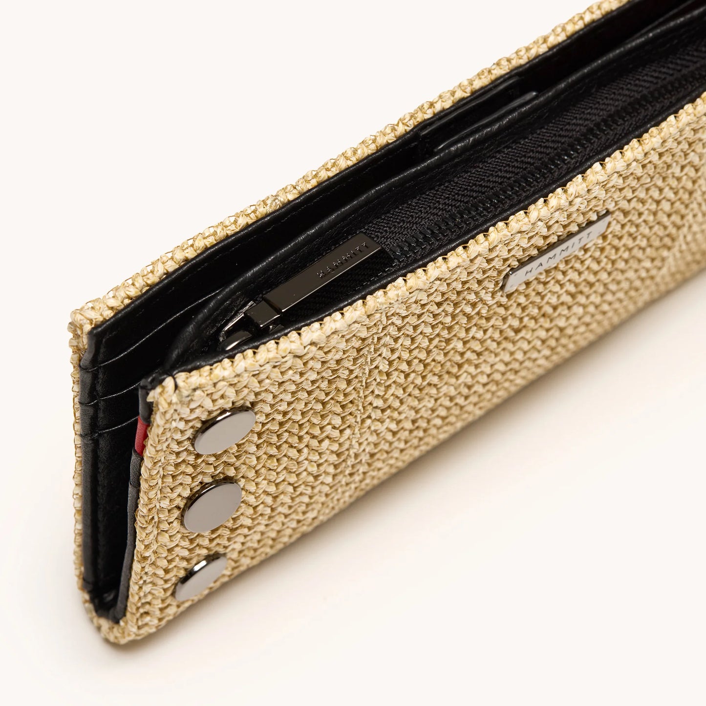 110 North Wallet Raffia