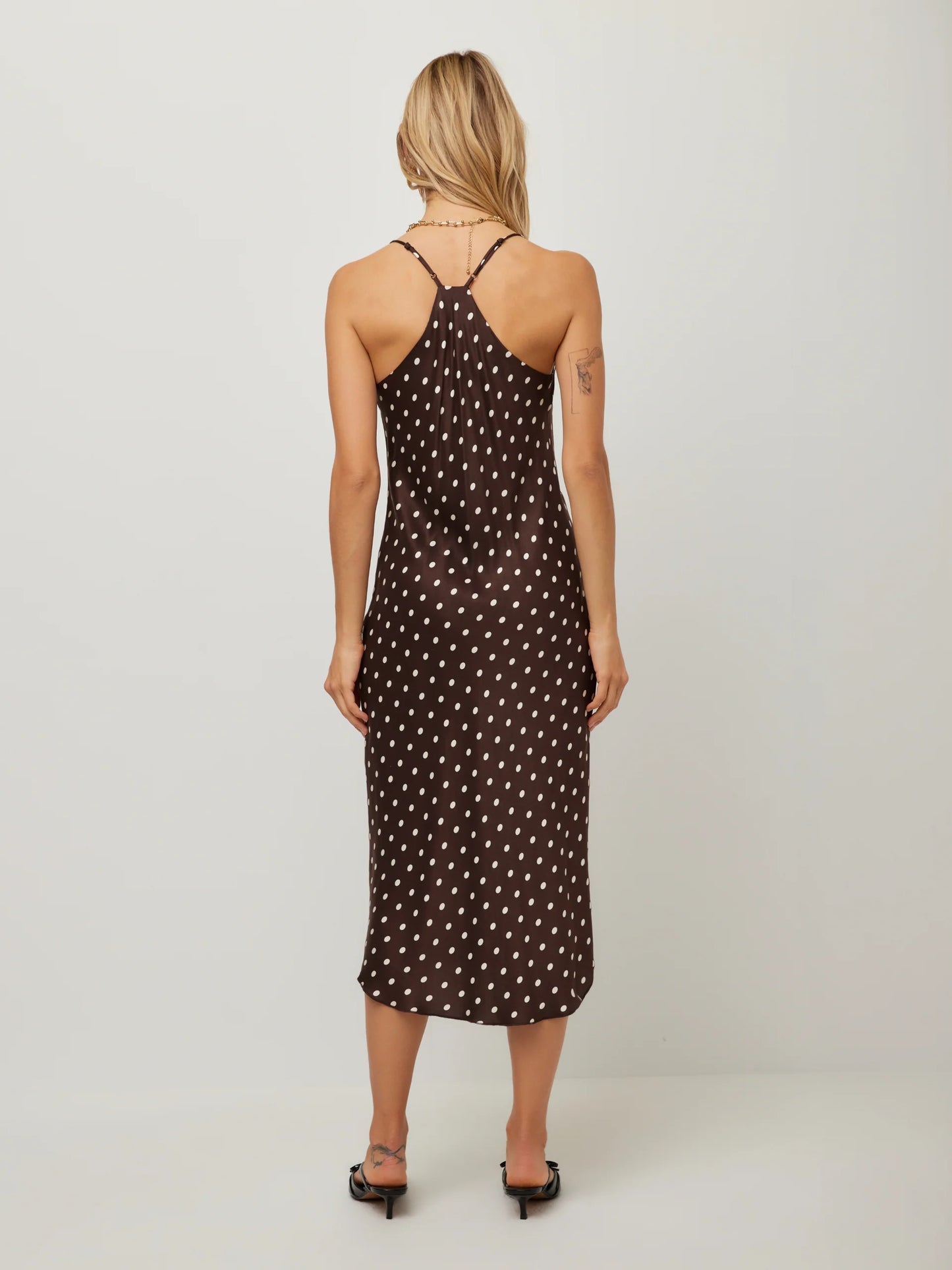 Vanessa Racer Back Bias Dress