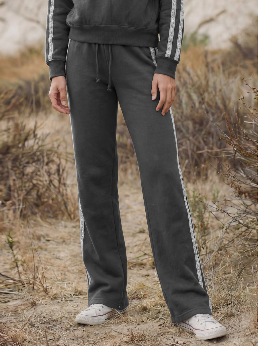 Straight Leg Track Pant