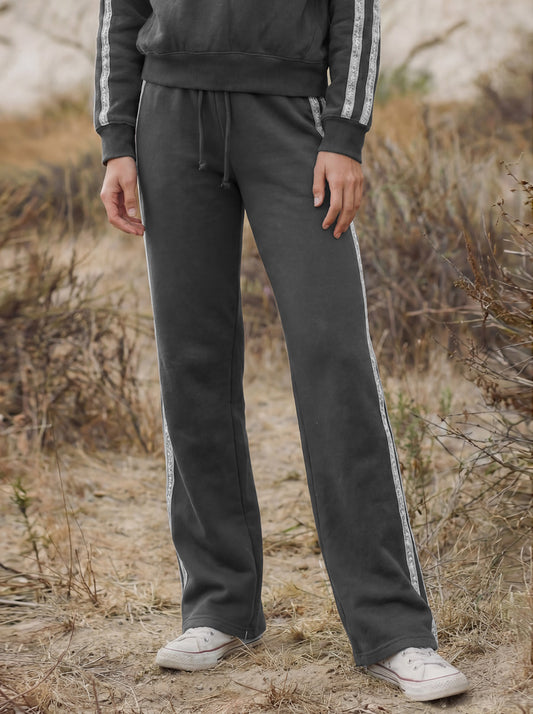 Straight Leg Track Pant