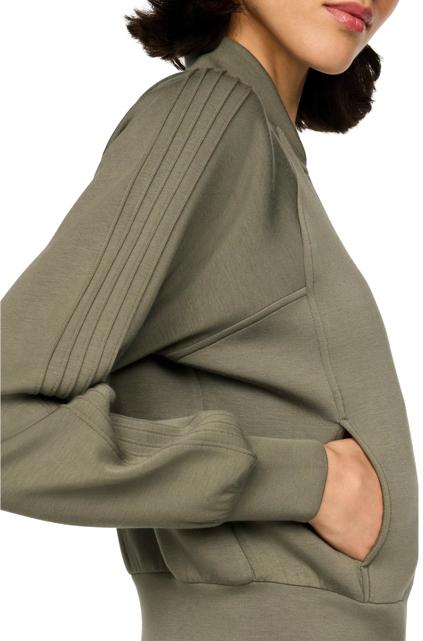 AE Pintuck Track Jacket