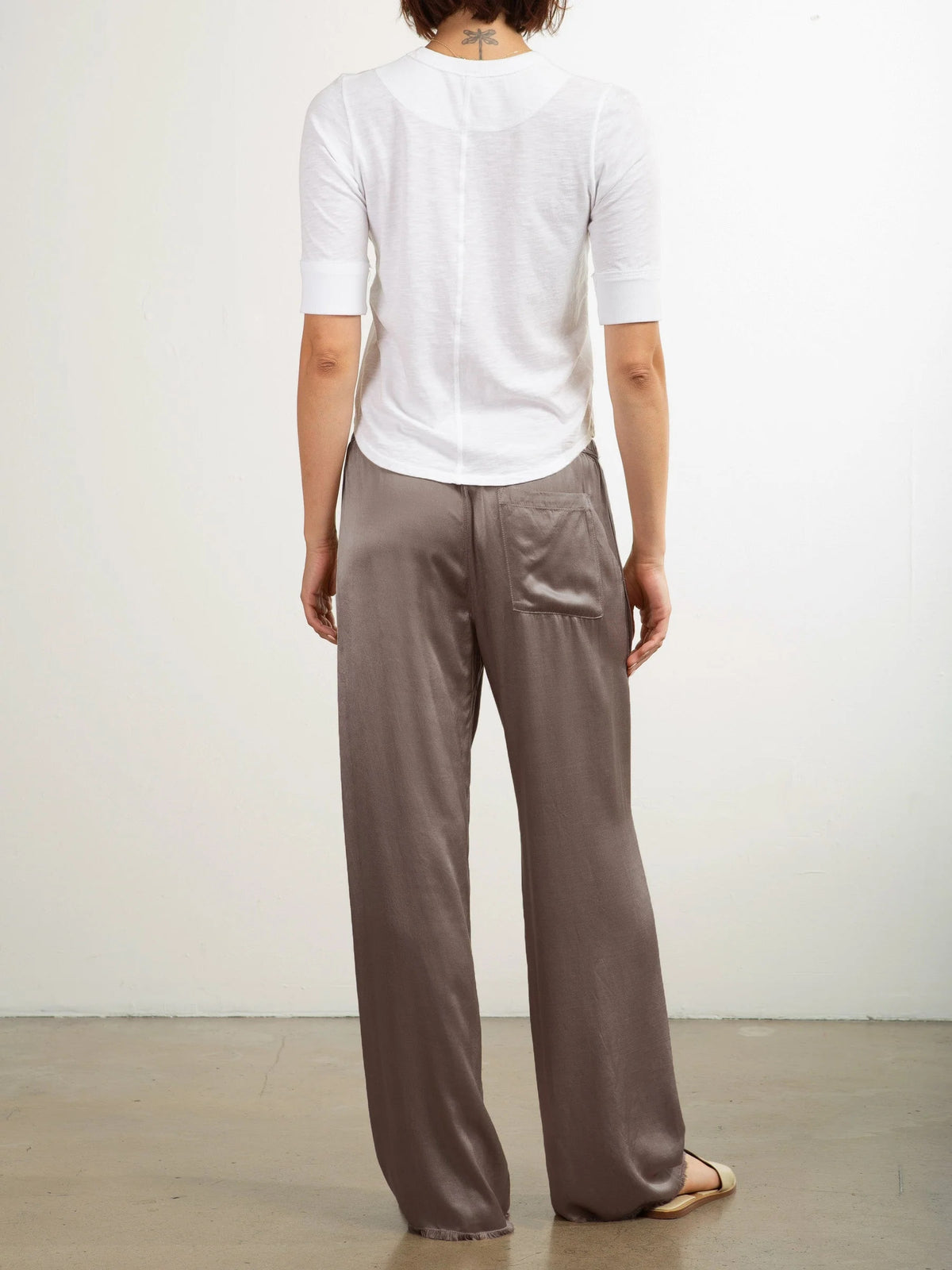 Taryn Pant in Vintage Satin
