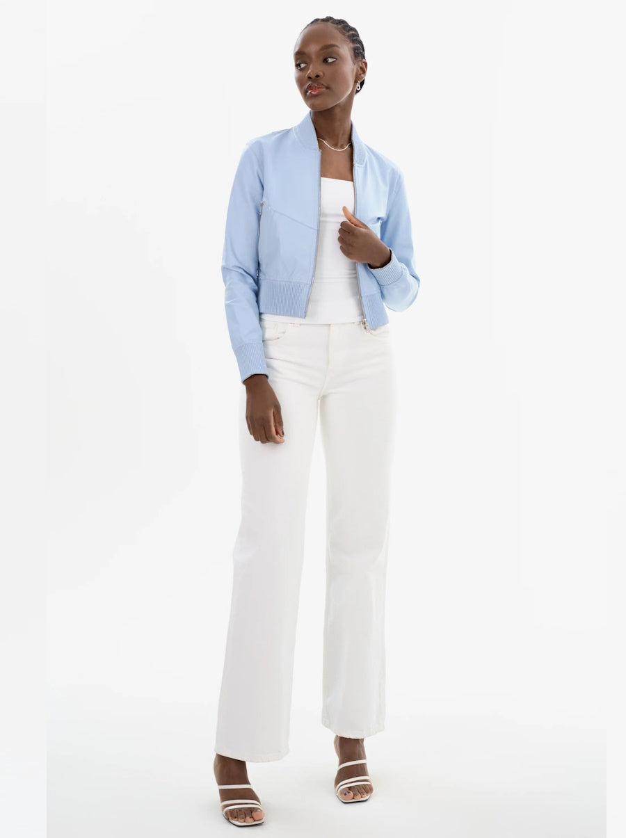 Kordella Reversible Leather Bomber