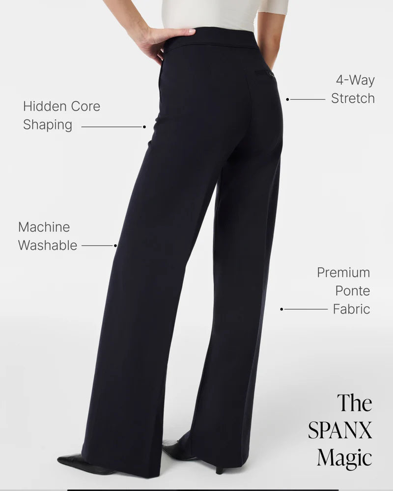 Ponte Wide Leg Pant