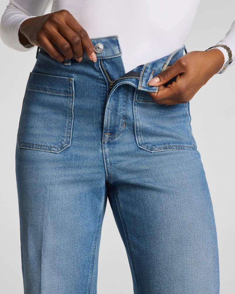 360 Easy Flare Jeans Patch Pocket