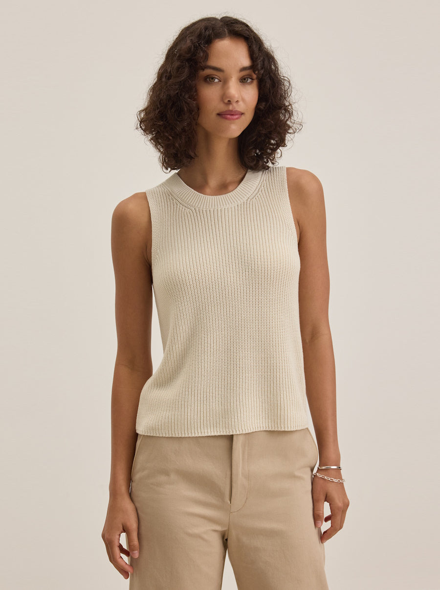 Muna Sweater in Ivory