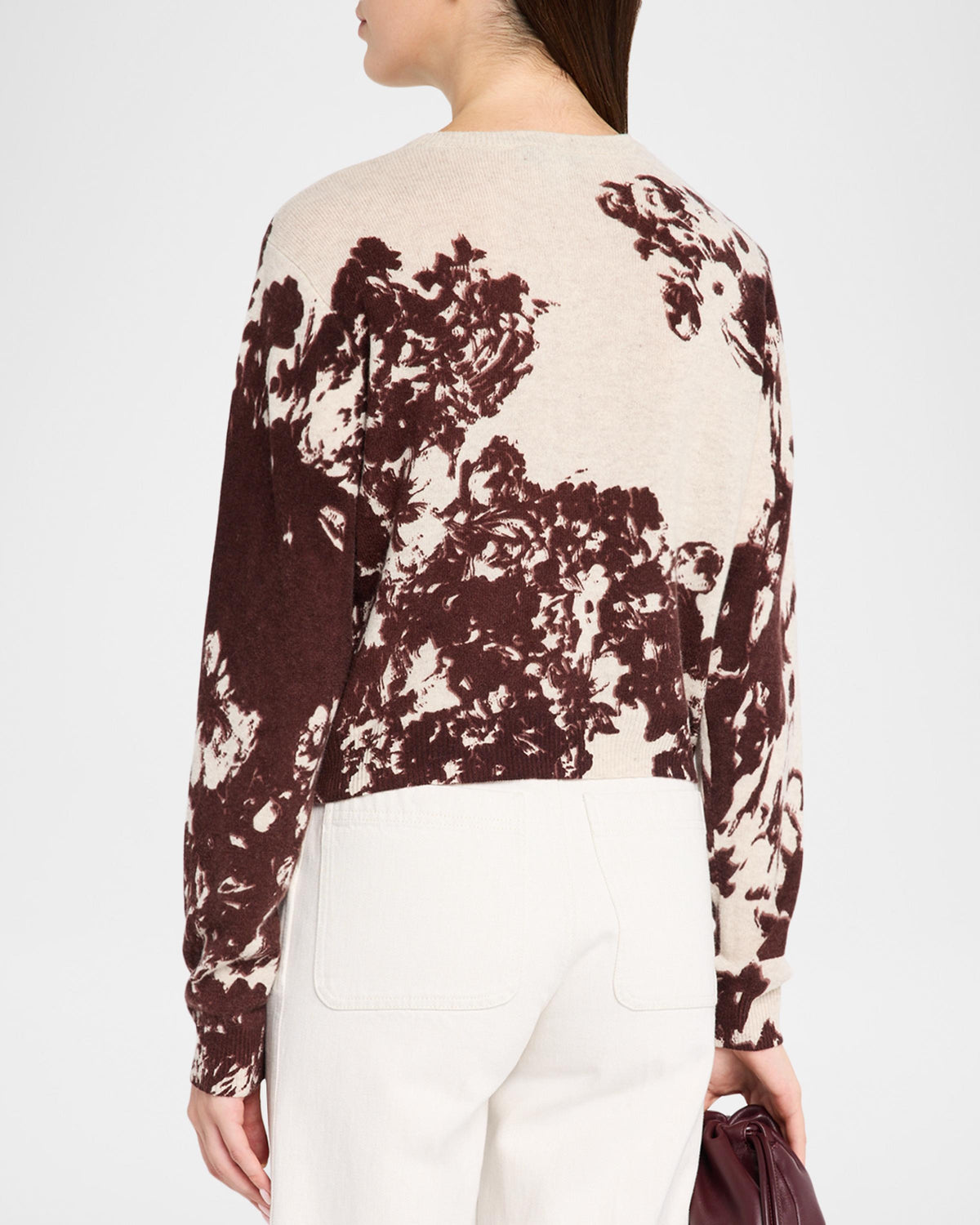 Placed Floral L/S Cardigan