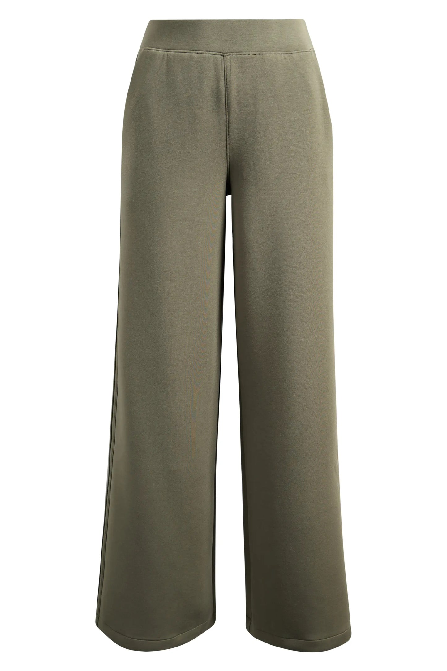 Pintuck Wide Leg Pant