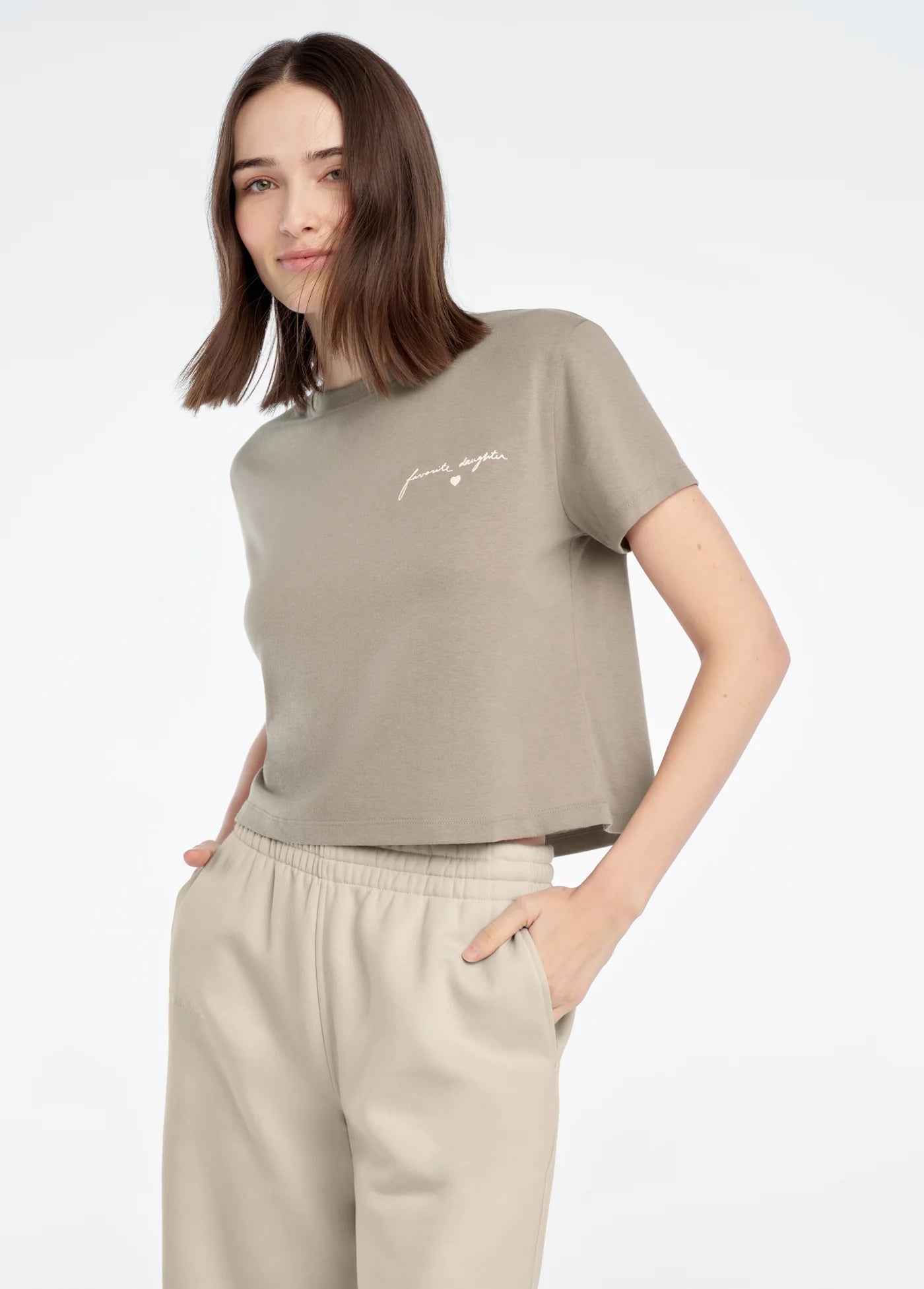 Sig Logo Crop Tee