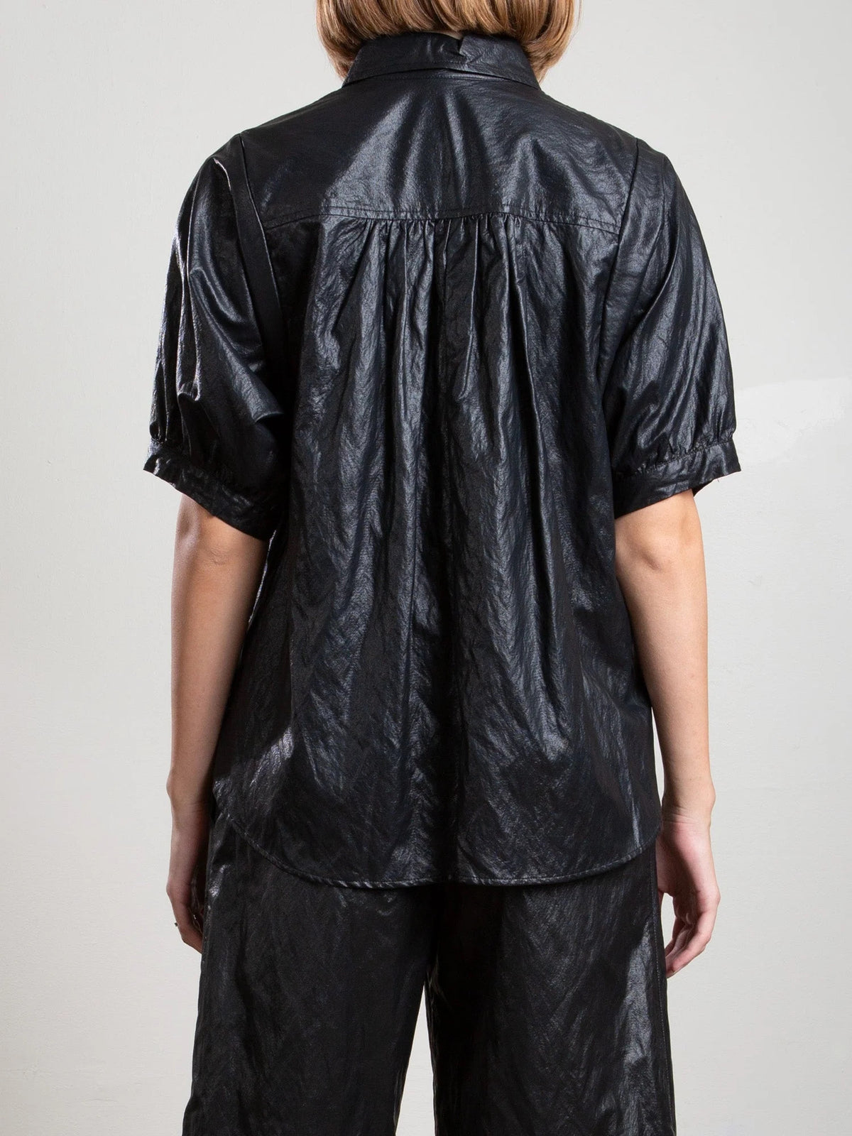 Claude Shirt Faux Leather