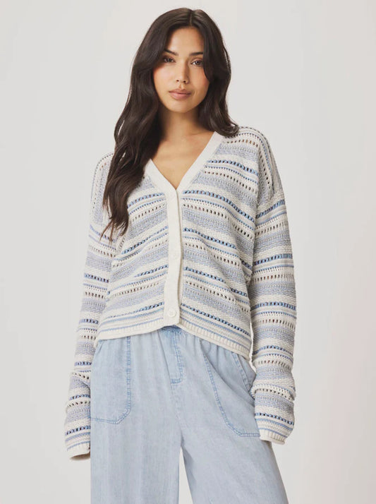 Addison Stripe Cardigan