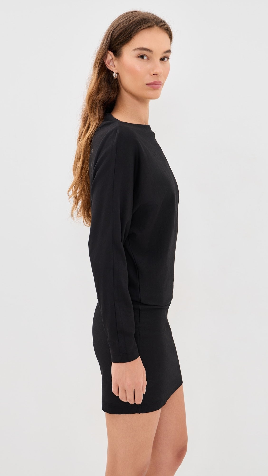 Jersey Dolman Curve Dress