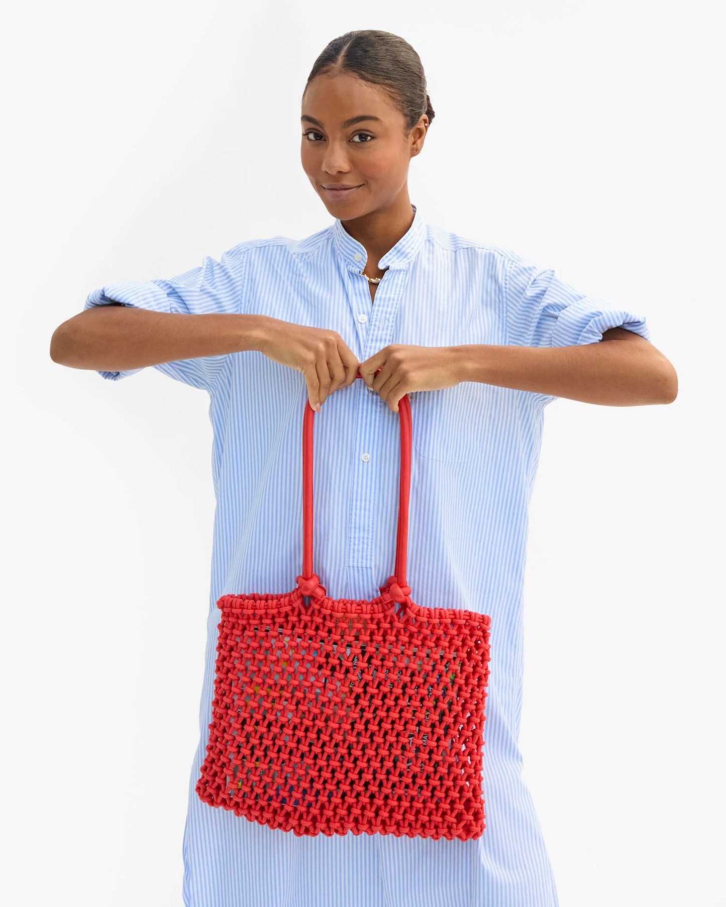 Sandy Bag in Bright Poppy