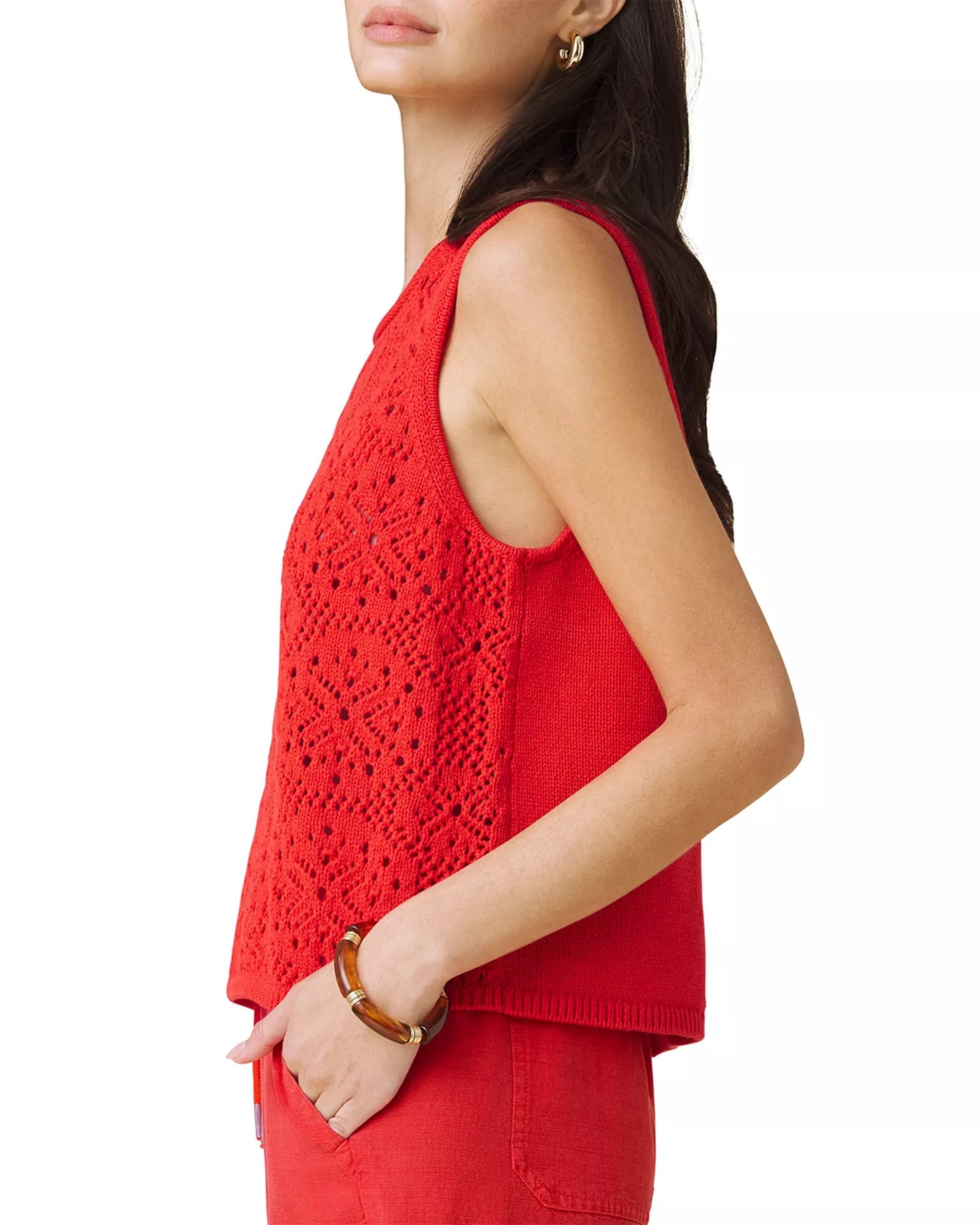 Beckham Crochet Sweater Tank