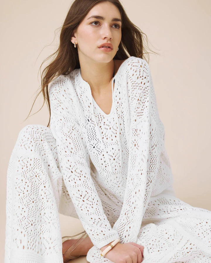 Beckham Crochet Sweater