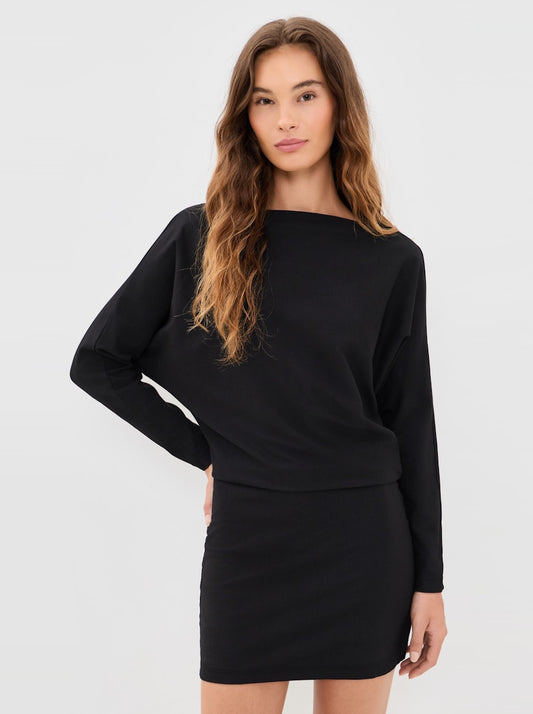 Jersey Dolman Curve Dress