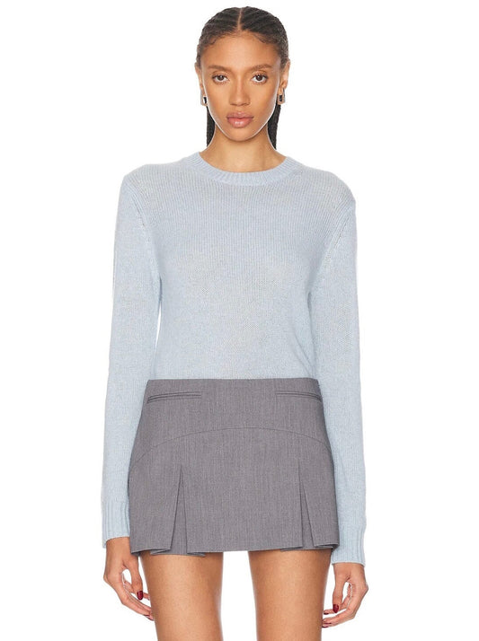 Cashmere Shrunken Crew