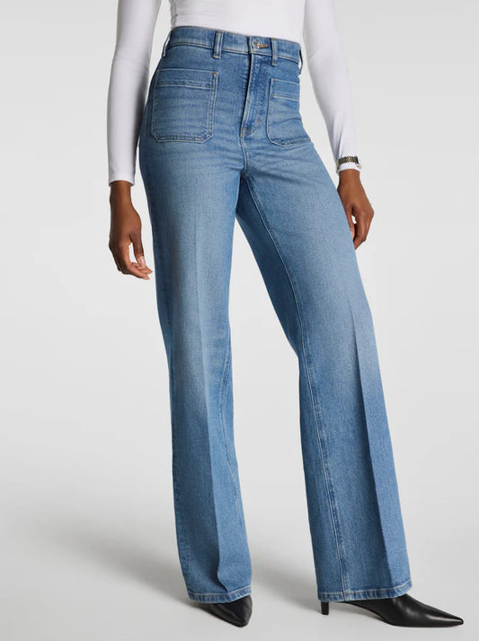 360 Easy Flare Jeans Patch Pocket