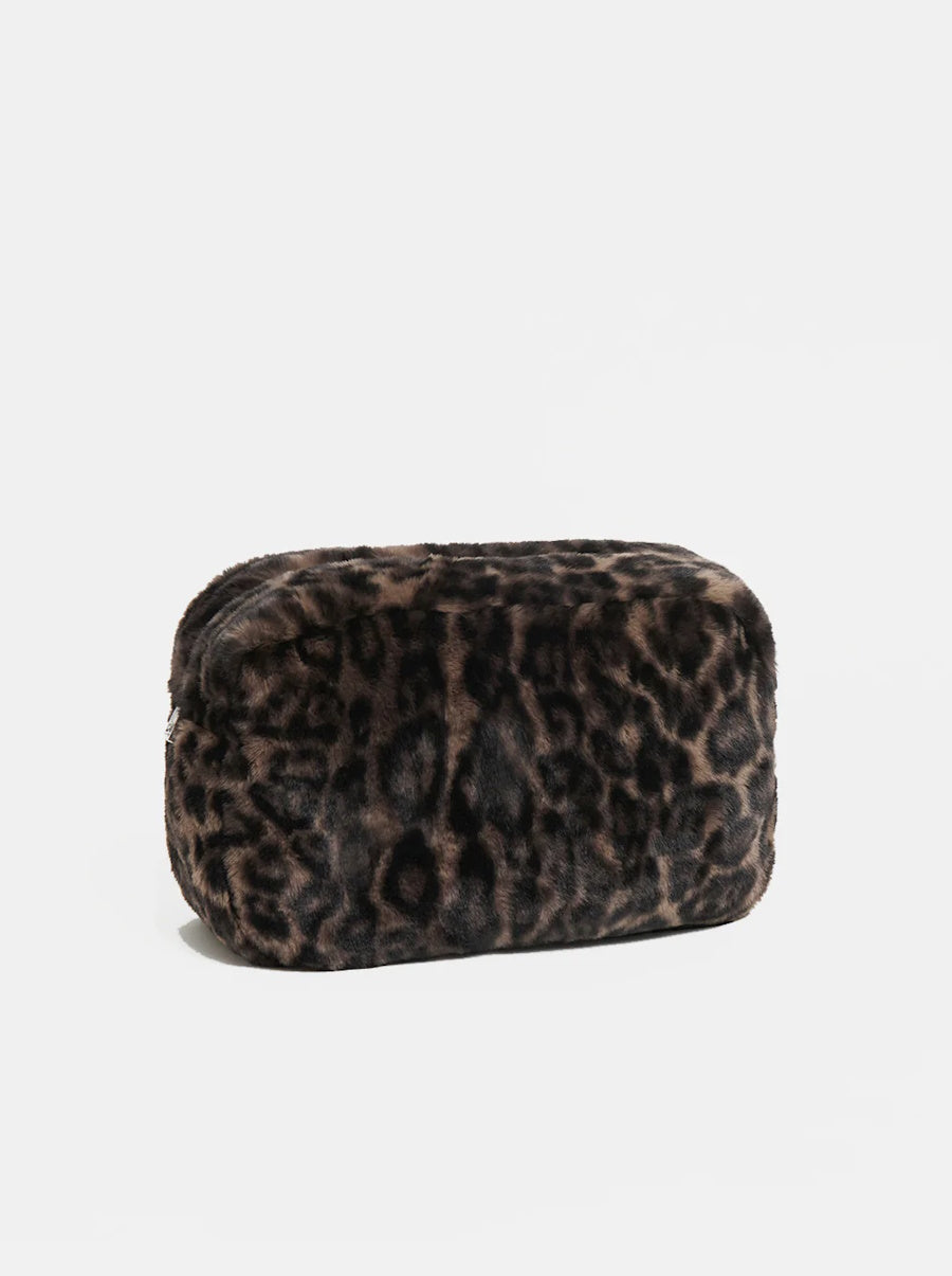 Jumbo Noor Pouch in Dark Leopard