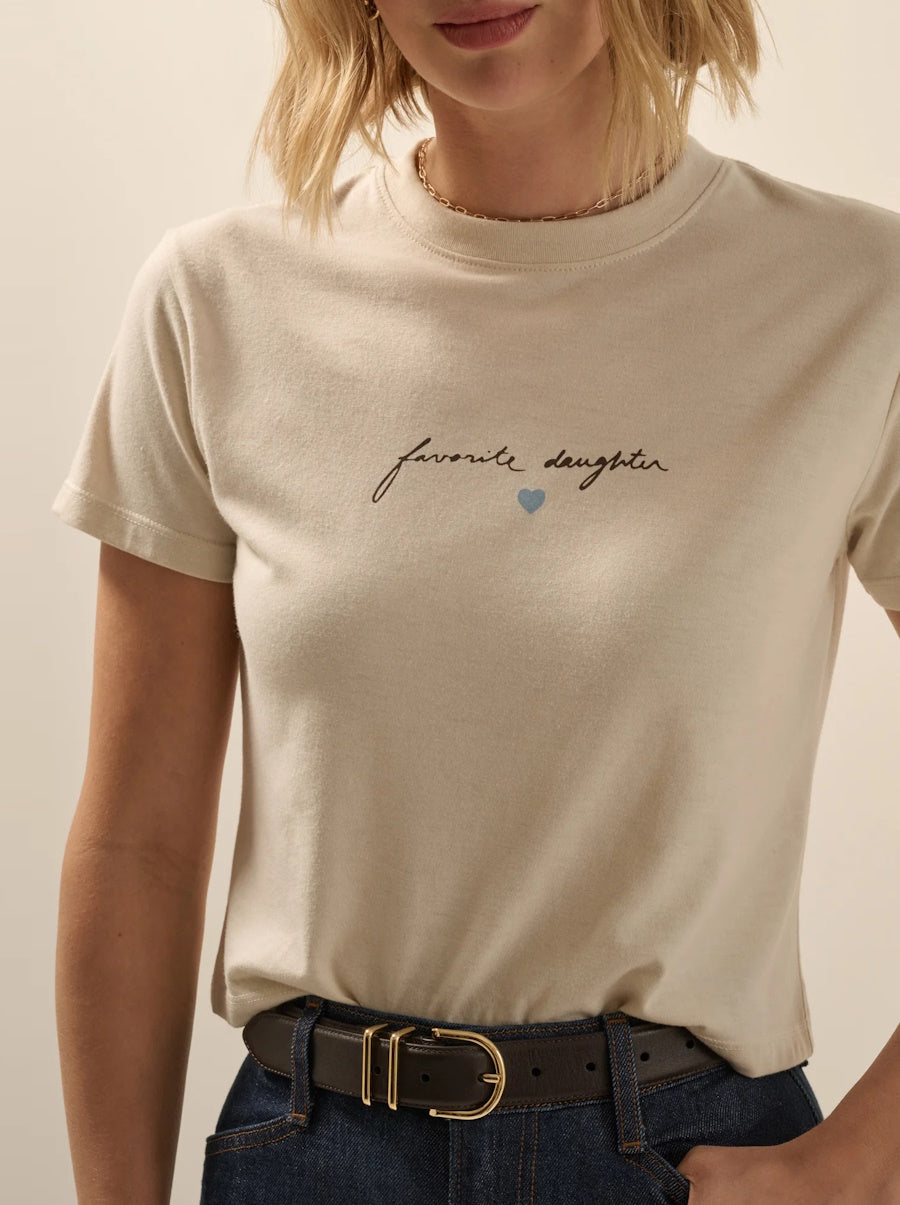Cropped Signature Tee