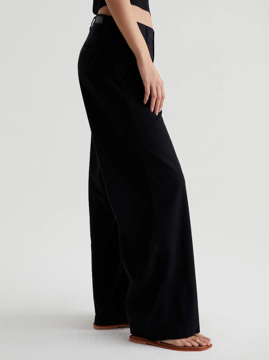 Caden Wide Leg in Super Black