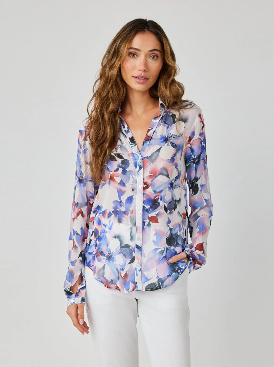 Hipster Shirt in Magnolia Bloom