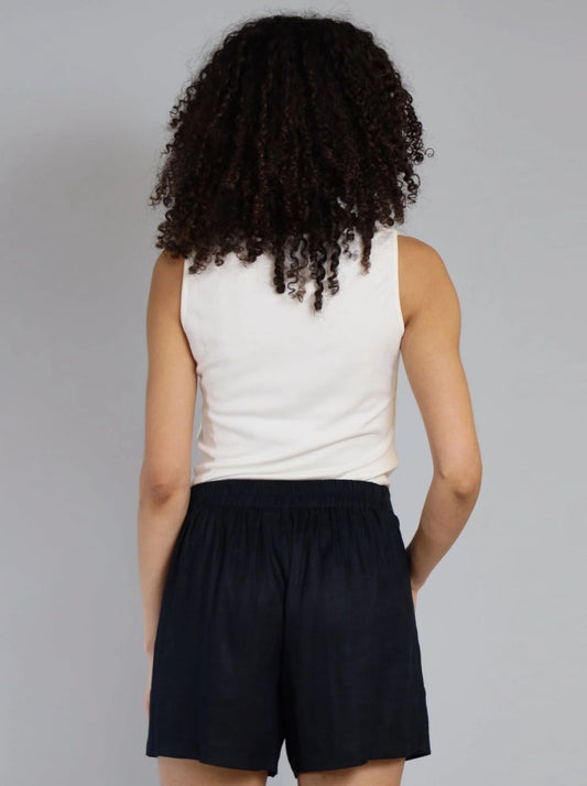 Stretch Linen Short