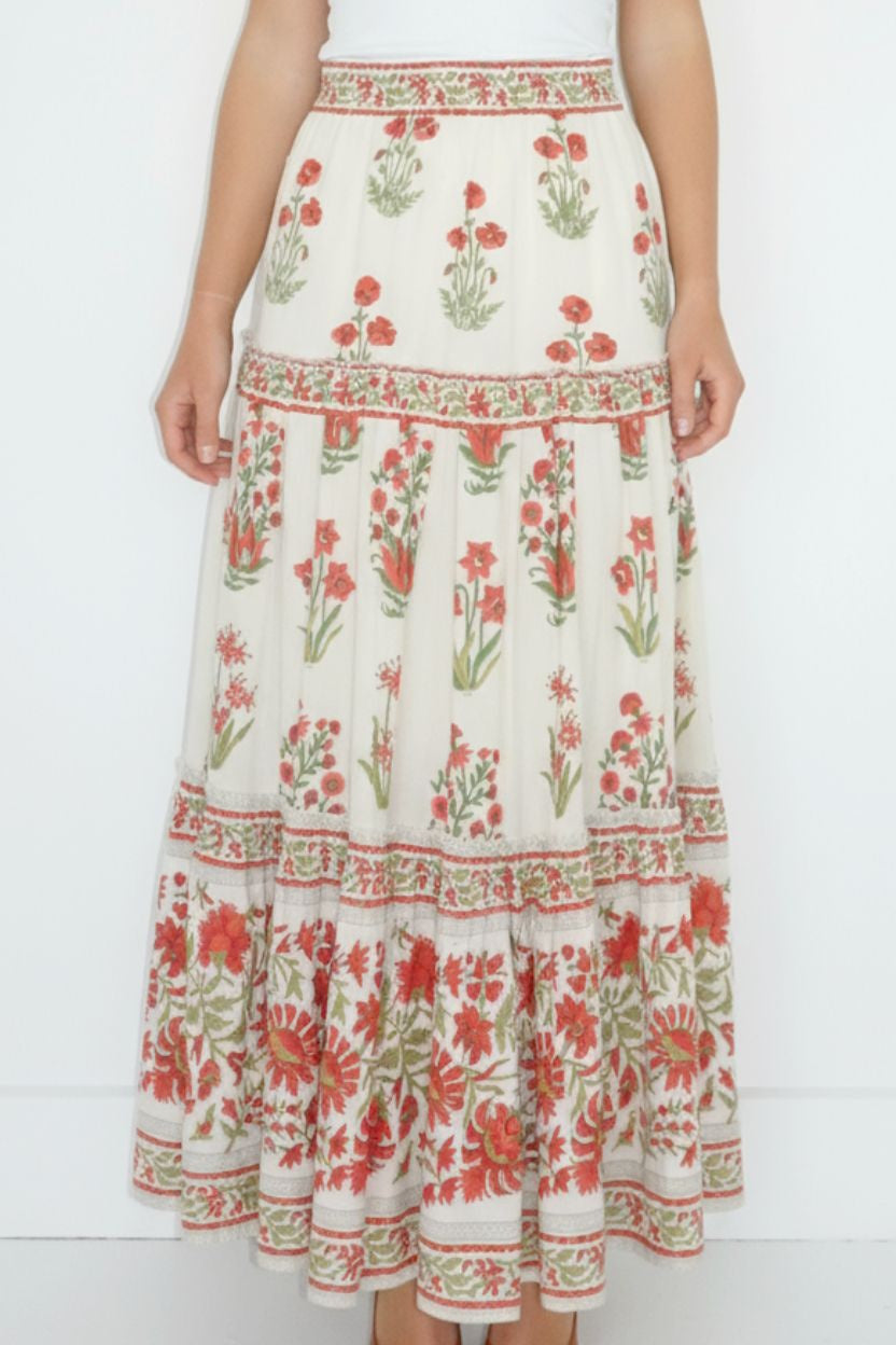 Drue Tiered Skirt