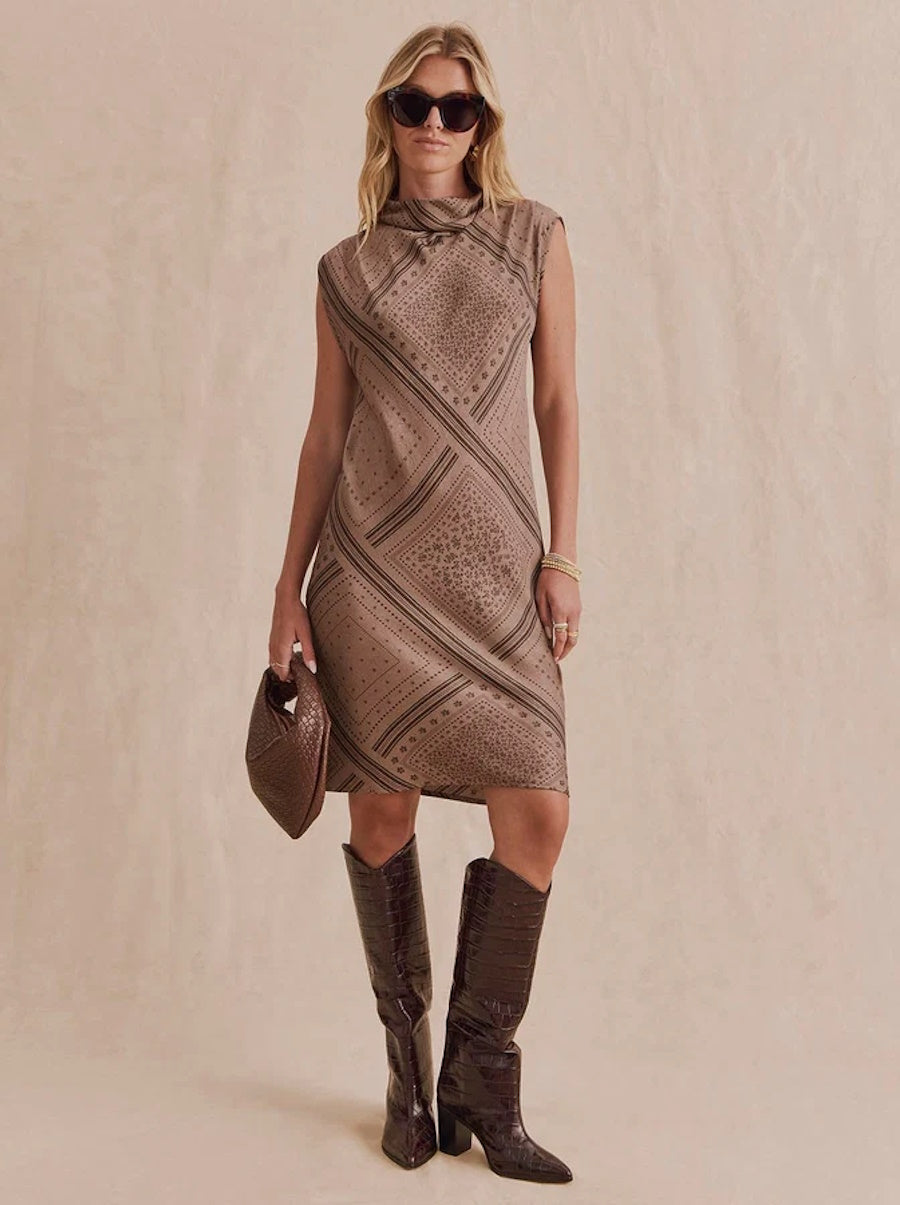 Scout Mockneck Mini Dress