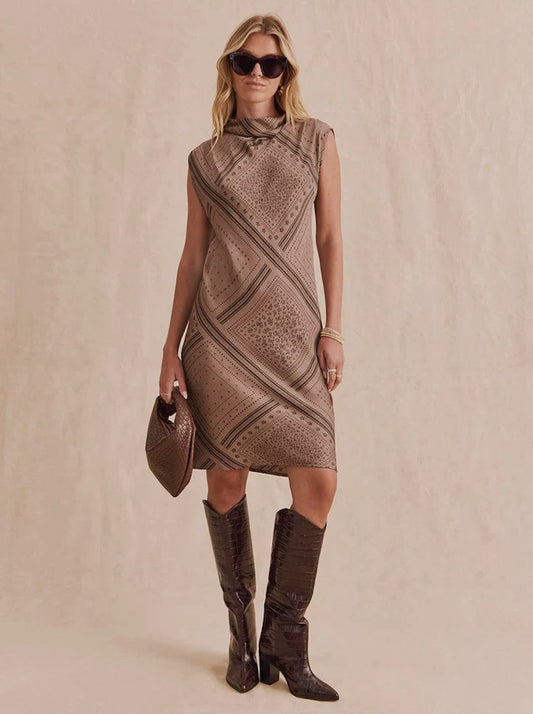 Scout Mockneck Mini Dress