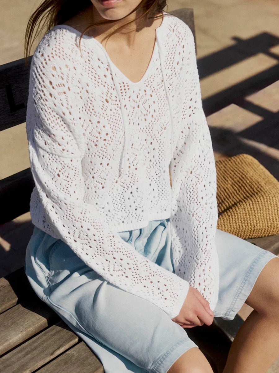 Beckham Crochet Sweater