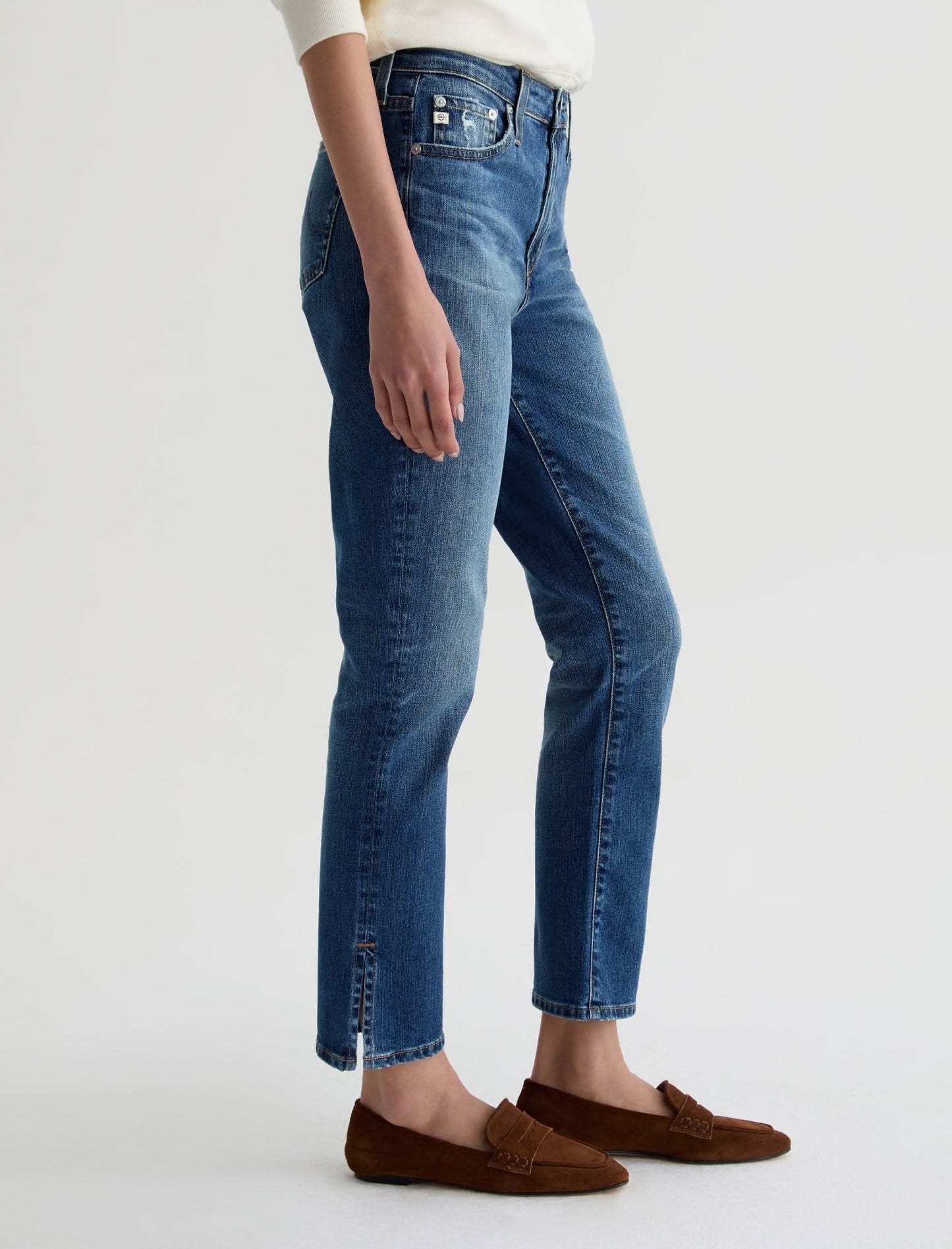 Mari Crop Jean in 15YPRG