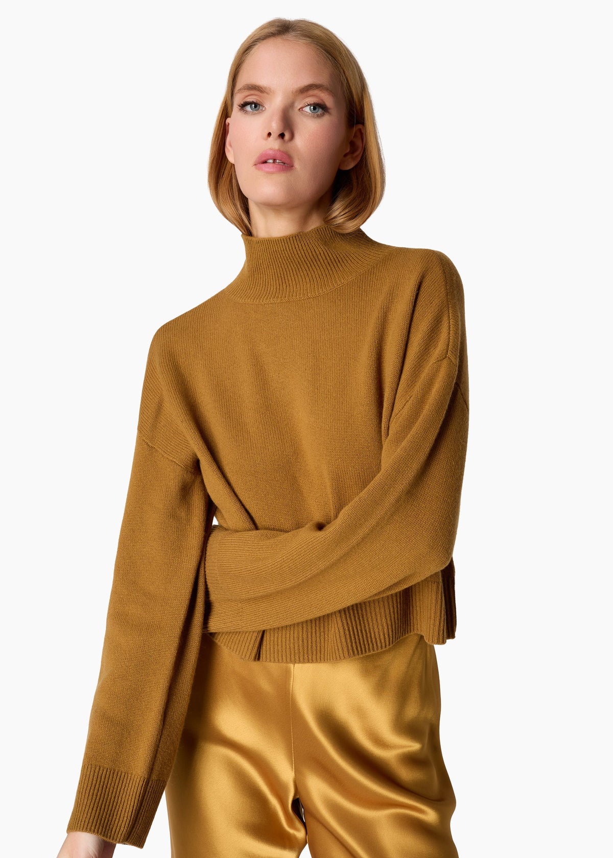 Catherine Cashmere Cropped Sweater